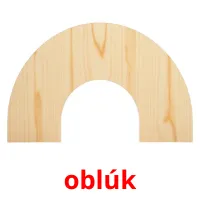 oblúk flashcards illustrate