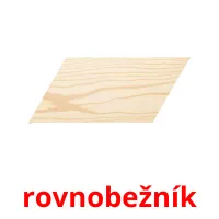 rovnobežník flashcards illustrate