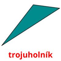 trojuholník card for translate