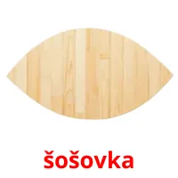 šošovka flashcards illustrate