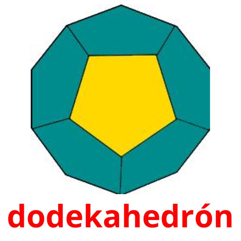 dodekahedrón cartes flash