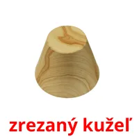 zrezaný kužeľ Tarjetas didacticas