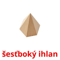 šesťboký ihlan Tarjetas didacticas