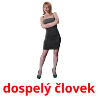 dospelý človek карточки энциклопедических знаний