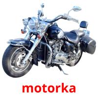 motorka picture flashcards