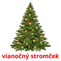 vianočný stromček Tarjetas didacticas