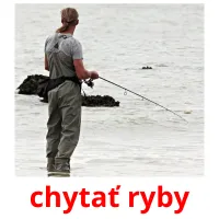 chytať ryby ansichtkaarten