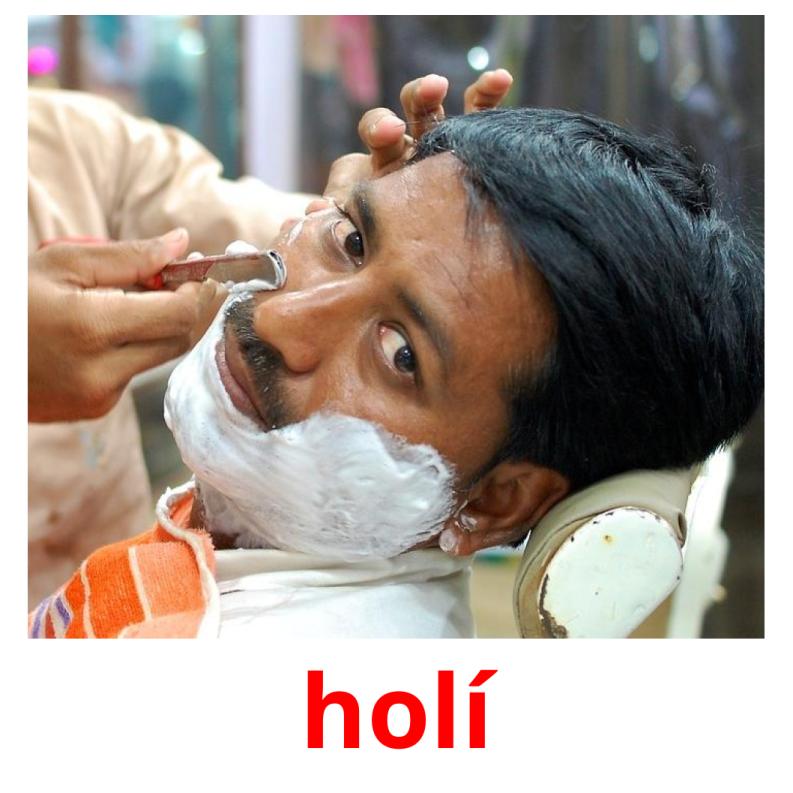 holí picture flashcards