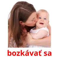 bozkávať sa picture flashcards