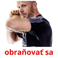 obraňovať sa picture flashcards