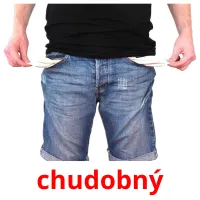 chudobný Tarjetas didacticas