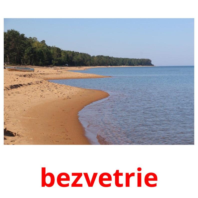 bezvetrie picture flashcards