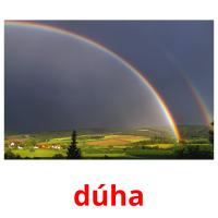 dúha picture flashcards