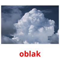 oblak picture flashcards