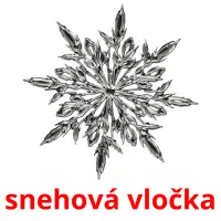 snehová vločka карточки энциклопедических знаний