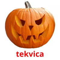 tekvica Bildkarten für Kinder