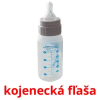 kojenecká fľaša picture flashcards