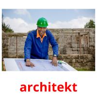 architekt picture flashcards