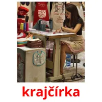 krajčírka Tarjetas didacticas