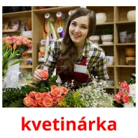 kvetinárka Tarjetas didacticas