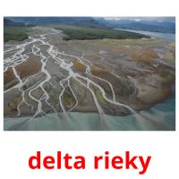 delta rieky flashcards illustrate