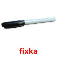 fixka picture flashcards