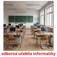 odborná učebňa informatiky billedkort for børn med billeder
