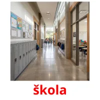 škola billedkort for børn med billeder