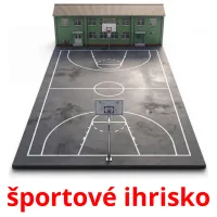 športové ihrisko billedkort for børn med billeder