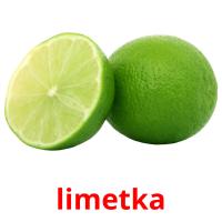 limetka picture flashcards