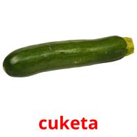 cuketa picture flashcards