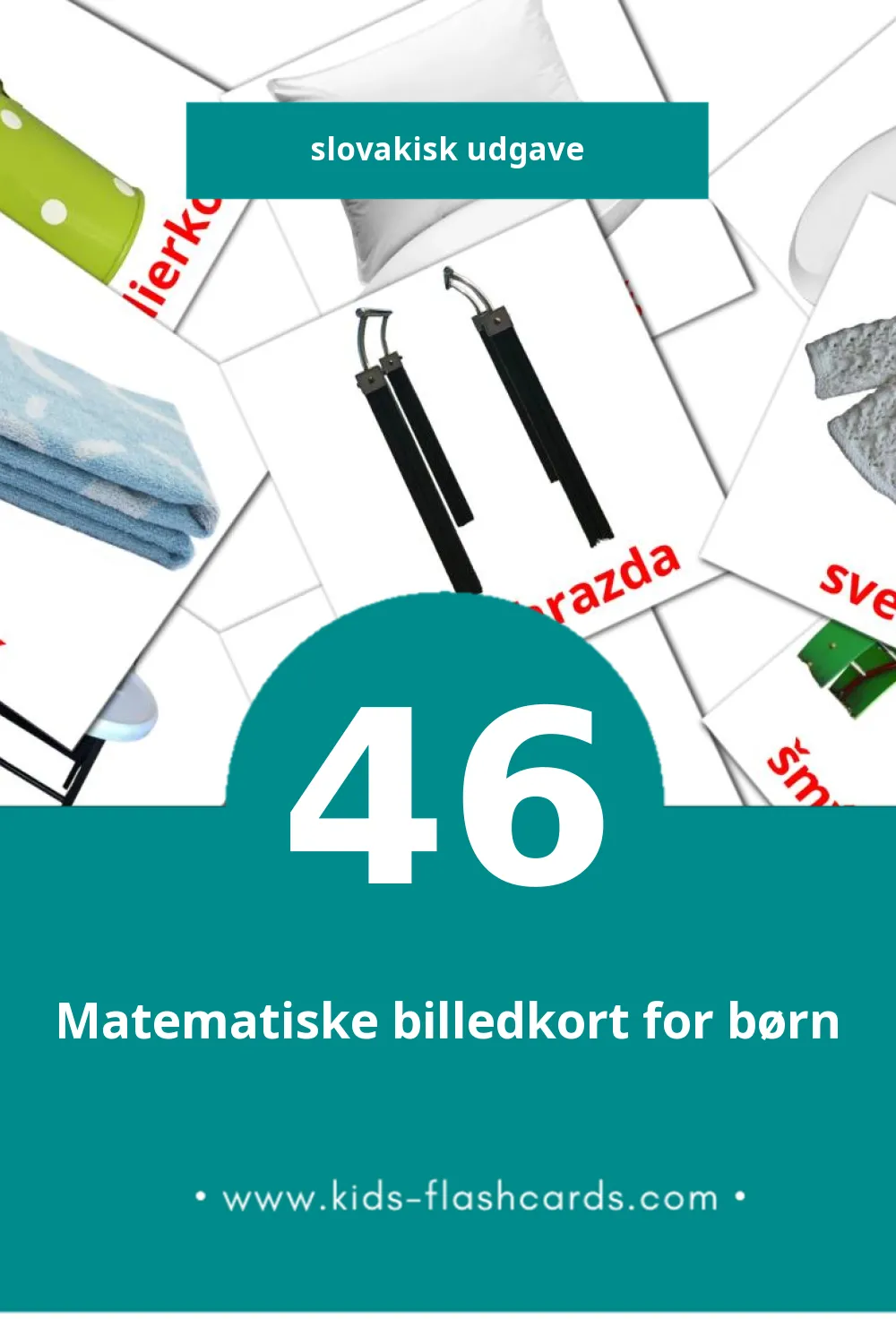 Visuelle billedkort for børn om Dieta til småbørn (46 kort på Slovakisk)