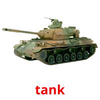 tank Tarjetas didacticas