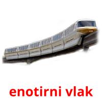 enotirni vlak card for translate