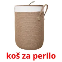 koš za perilo picture flashcards