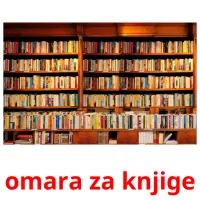 omara za knjige picture flashcards