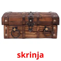 skrinja picture flashcards