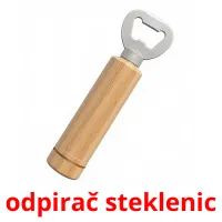 odpirač steklenic picture flashcards