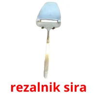 rezalnik sira picture flashcards