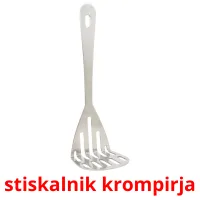 stiskalnik krompirja picture flashcards