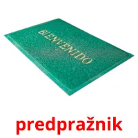 predpražnik picture flashcards