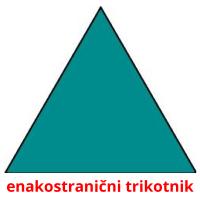 enakostranični trikotnik ansichtkaarten