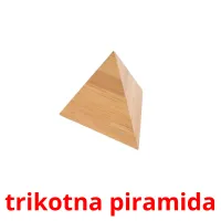 trikotna piramida Tarjetas didacticas