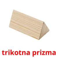 trikotna prizma Tarjetas didacticas