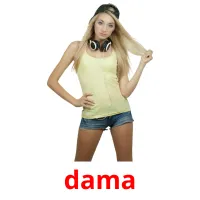 dama picture flashcards