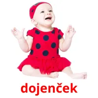 dojenček picture flashcards