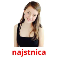 najstnica picture flashcards