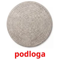podloga Tarjetas didacticas