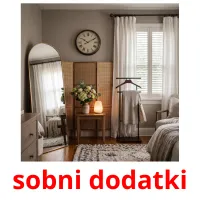 sobni dodatki Tarjetas didacticas