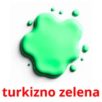 turkizno zelena cartes flash